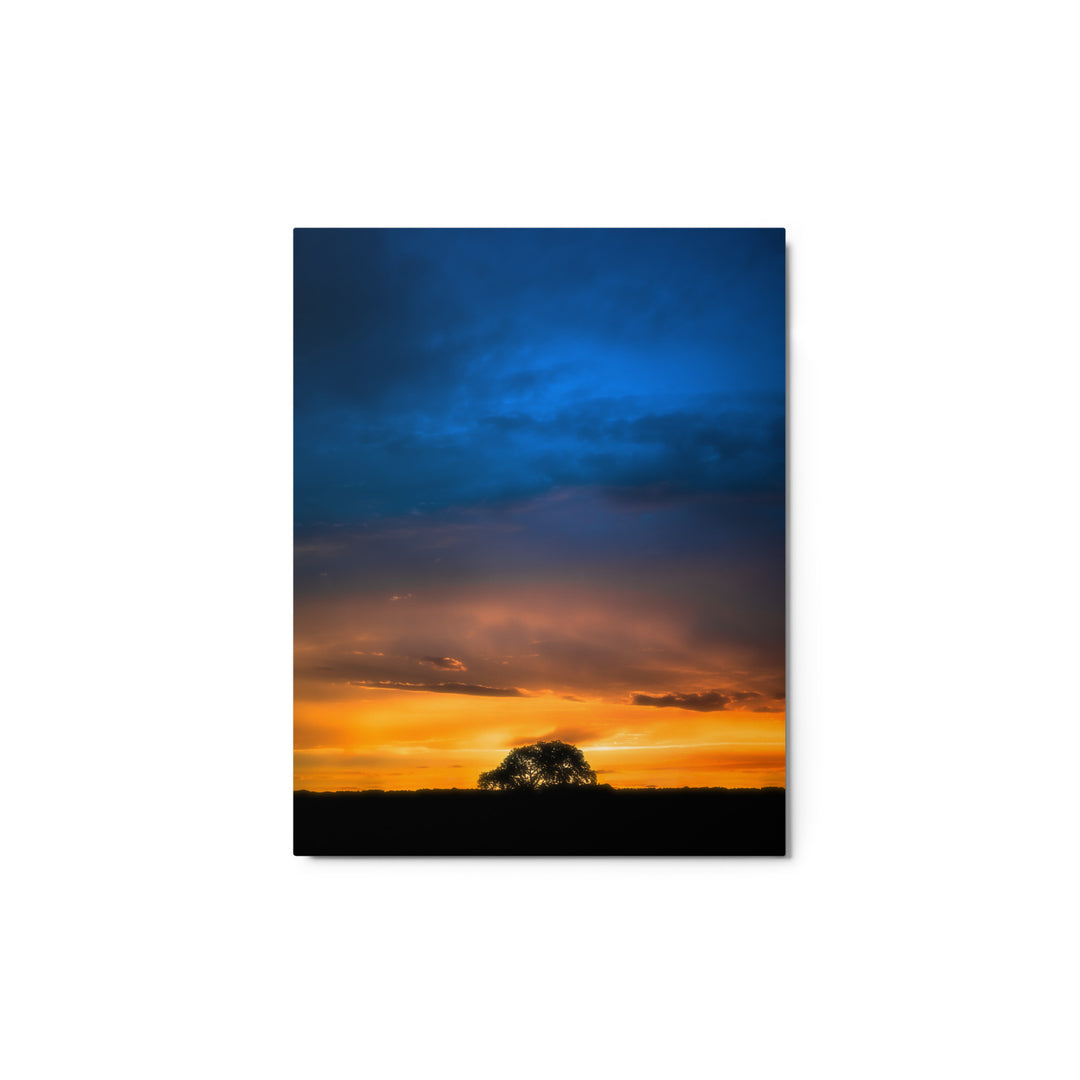 Texas Panhandle Sunset Metal