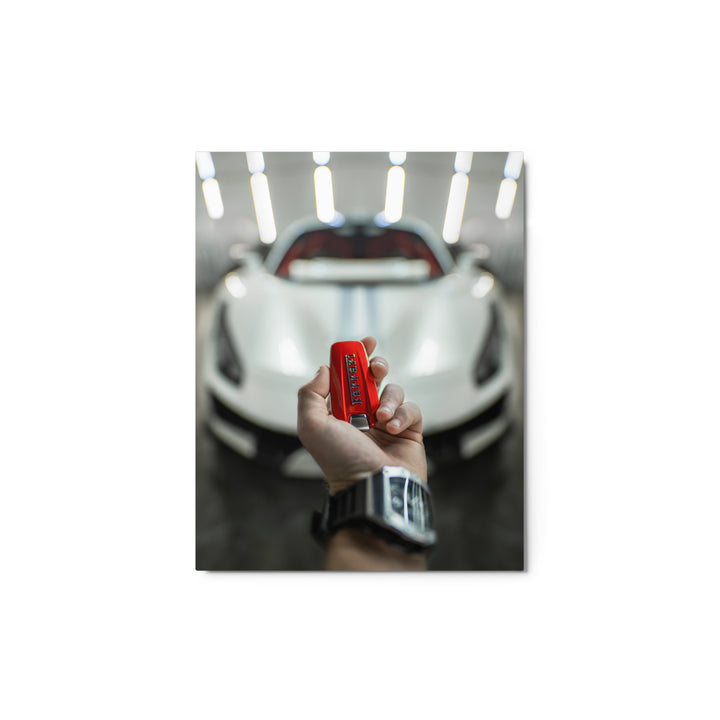 Ferrari 488 Pista Key Metal