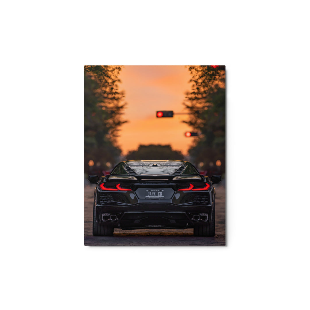 C8 Corvette Dusk Metal