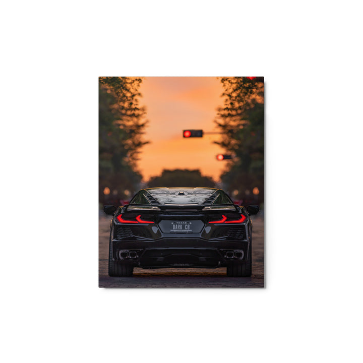 C8 Corvette Dusk Metal