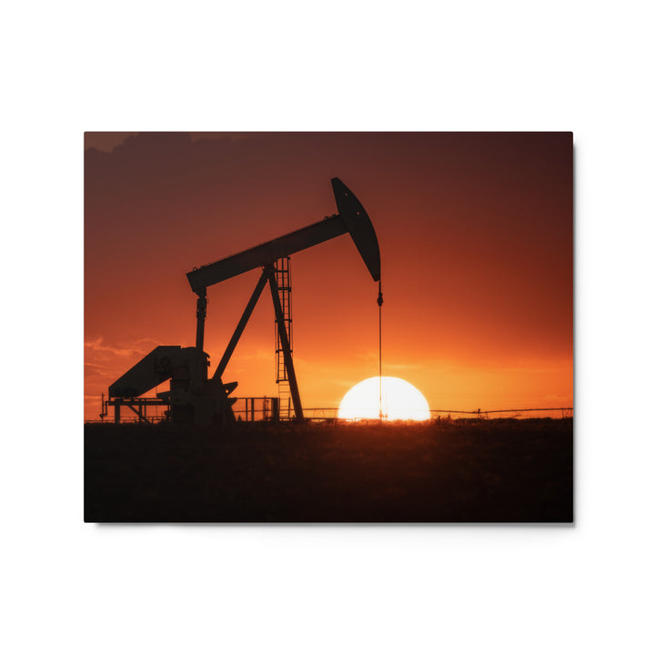 West Texas Pump Jack Metal