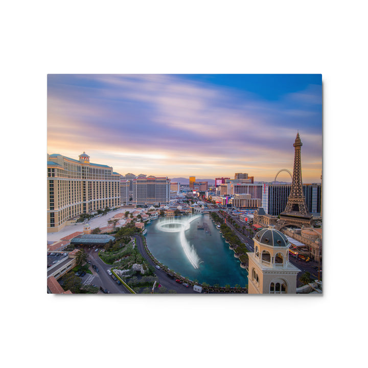 Cosmo Las Vegas Sunset Metal