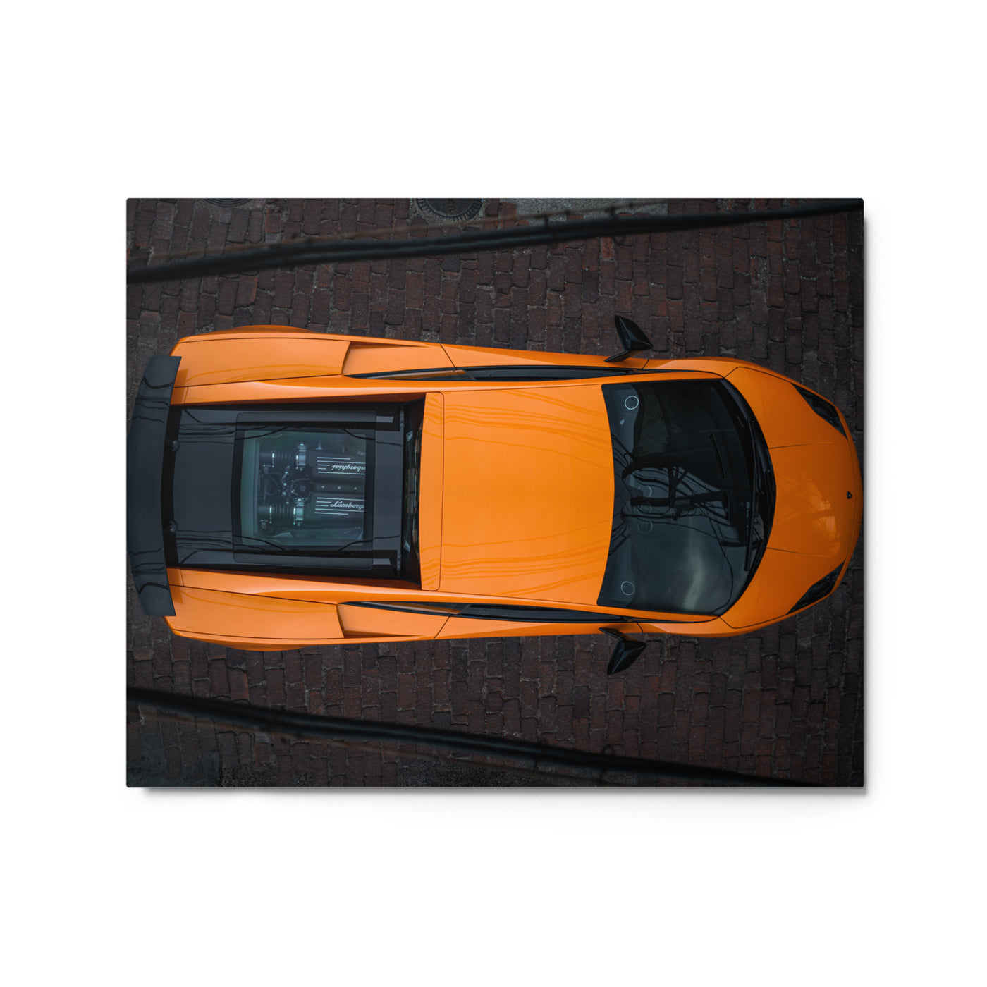 Lamborghini Gallardo Aerial Metal