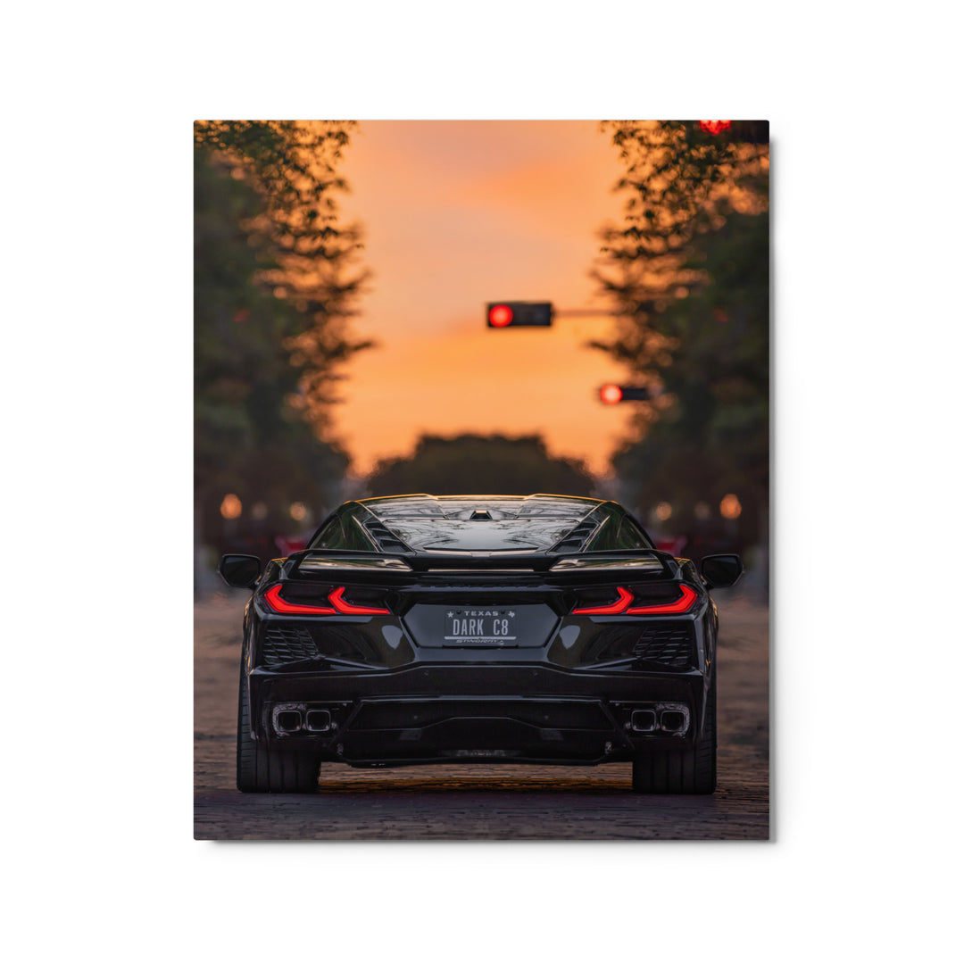 C8 Corvette Dusk Metal