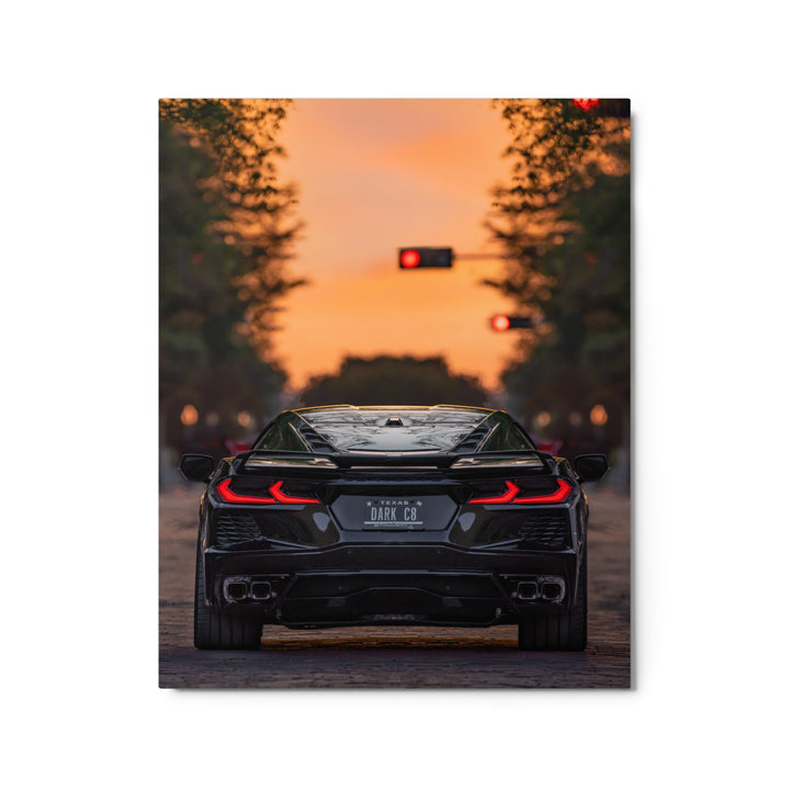 C8 Corvette Dusk Metal
