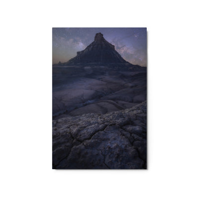 Factory Butte Night Metal