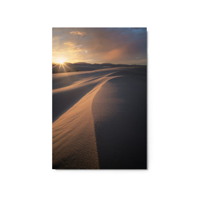 White Sands Sunset Metal