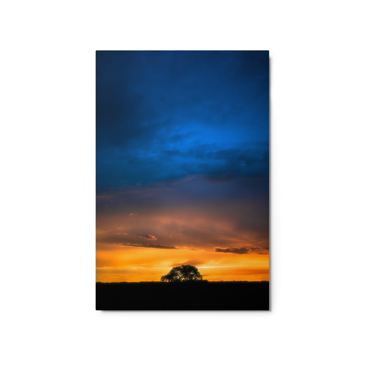 Texas Panhandle Sunset Metal