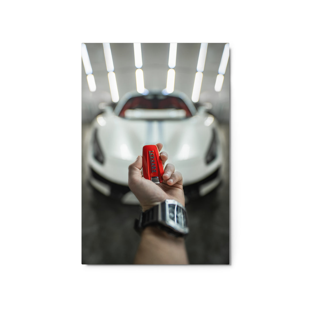 Ferrari 488 Pista Key Metal