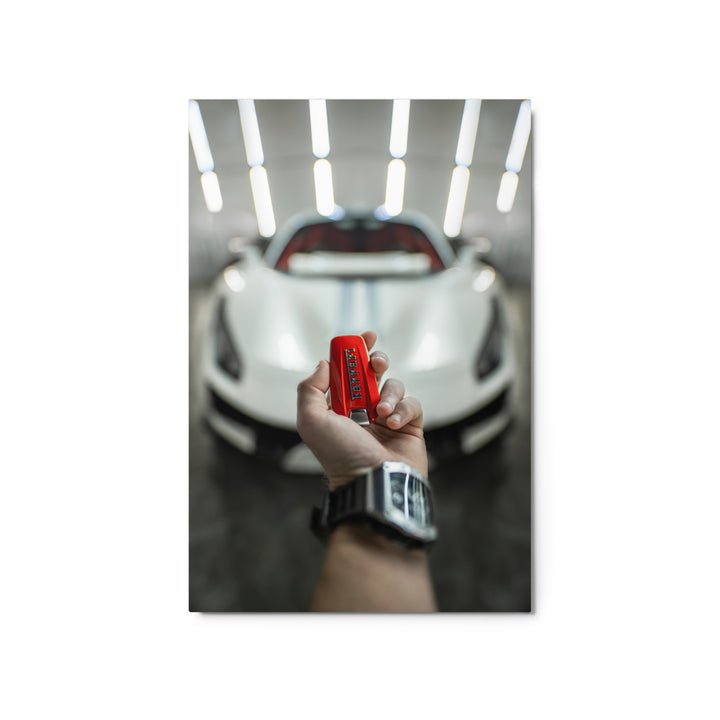 Ferrari 488 Pista Key Metal
