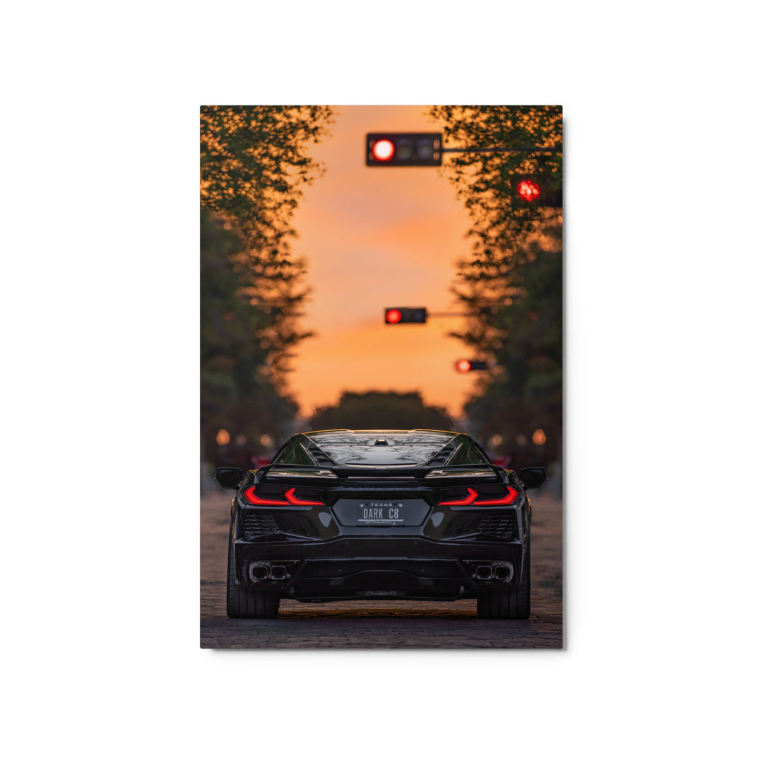 C8 Corvette Dusk Metal