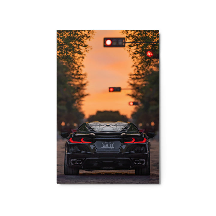 C8 Corvette Dusk Metal