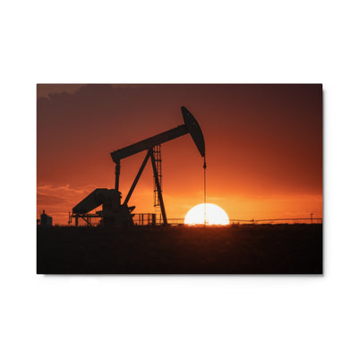 West Texas Pump Jack Metal