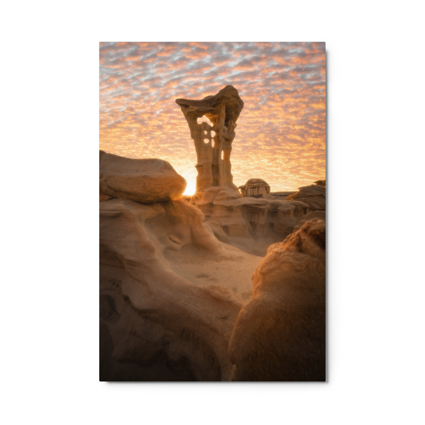 Alien Throne Sunset Metal