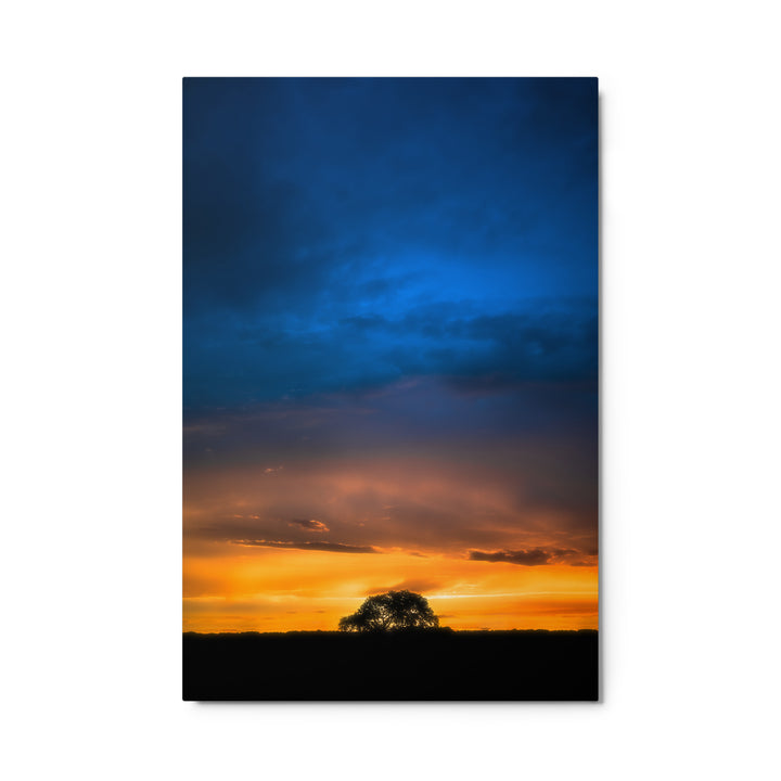 Texas Panhandle Sunset Metal