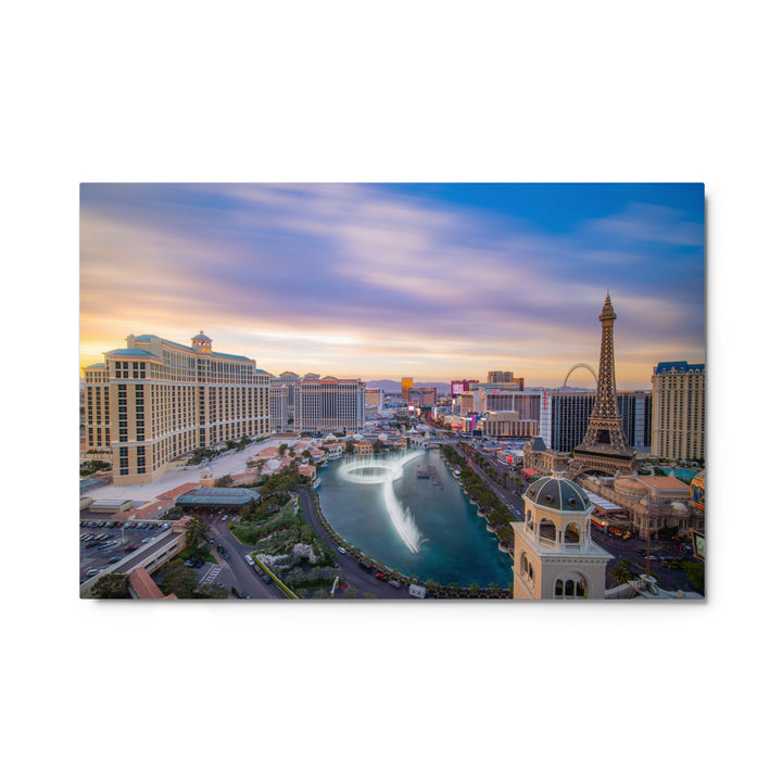 Cosmo Las Vegas Sunset Metal