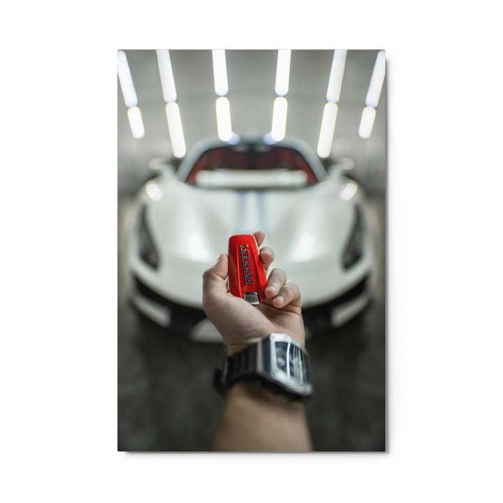 Ferrari 488 Pista Key Metal