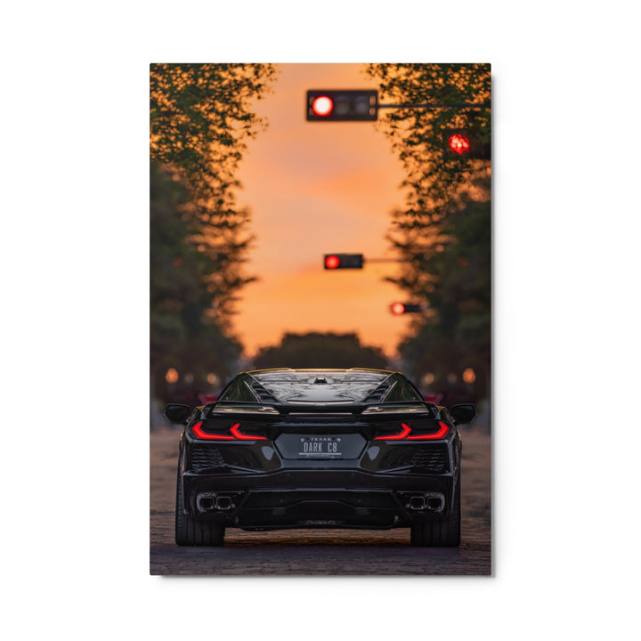 C8 Corvette Dusk Metal