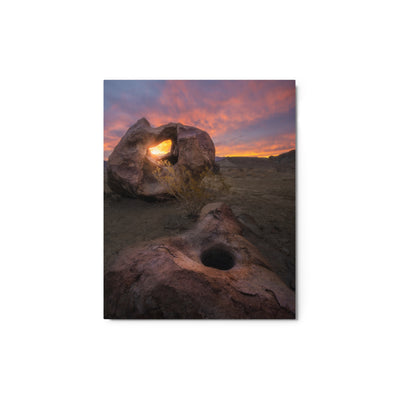 Big Bend Mortar Sunrise Metal