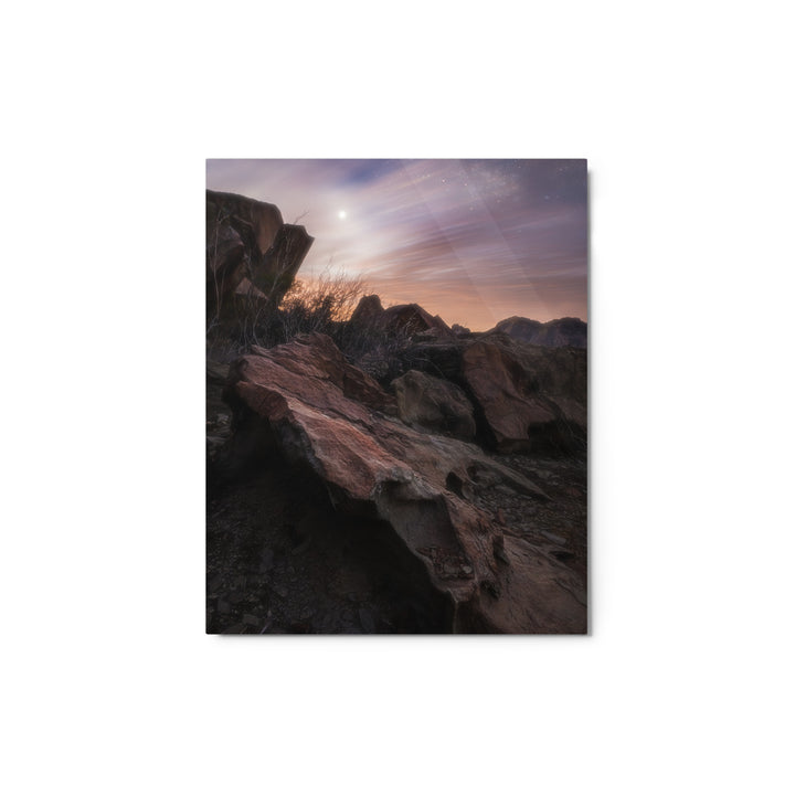 Big Bend Cloudy Twilight Metal