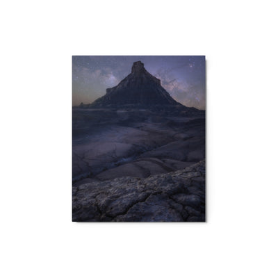 Factory Butte Night Metal