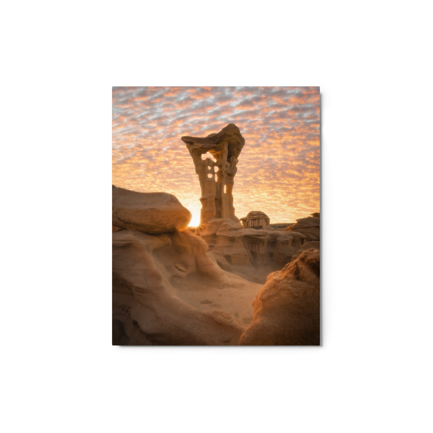 Alien Throne Sunset Metal