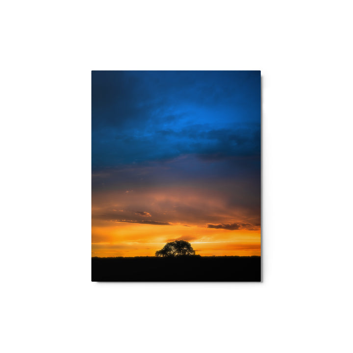 Texas Panhandle Sunset Metal