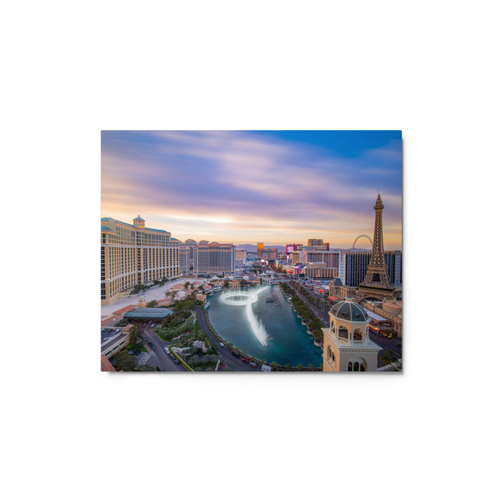 Cosmo Las Vegas Sunset Metal