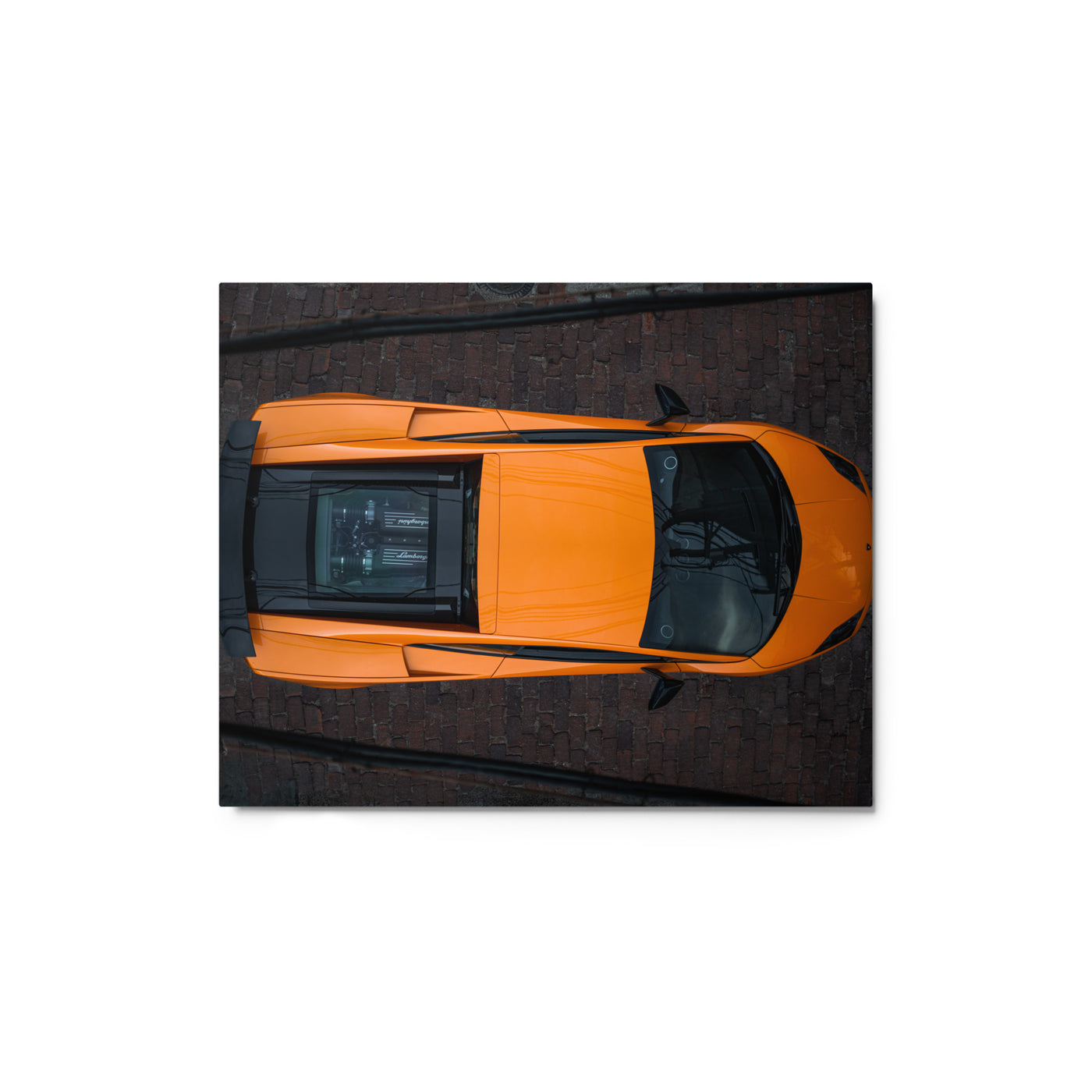 Lamborghini Gallardo Aerial Metal