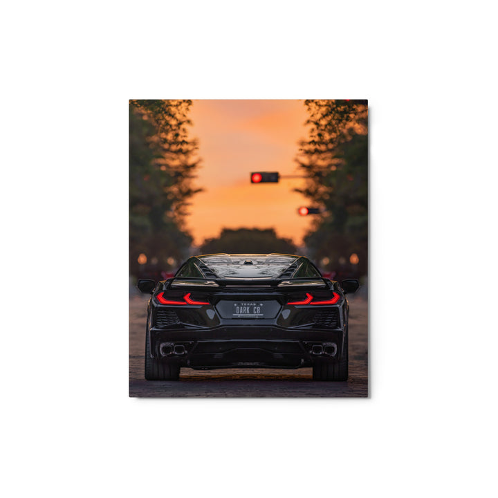 C8 Corvette Dusk Metal
