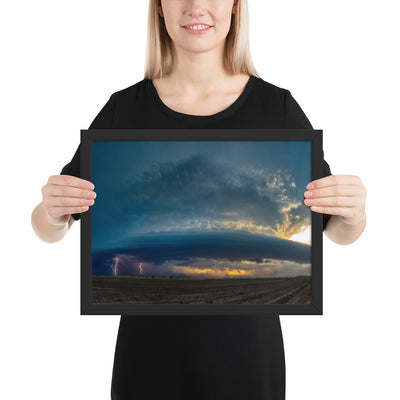West Texas Spaceship Framed Luster