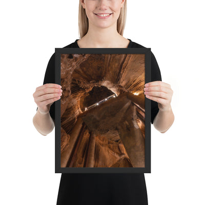 Cave Without a Name Framed Luster