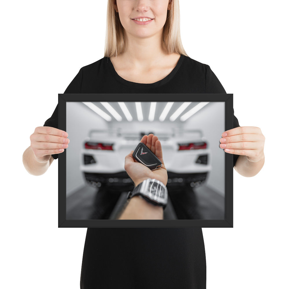 C8 Corvette Key Framed Luster
