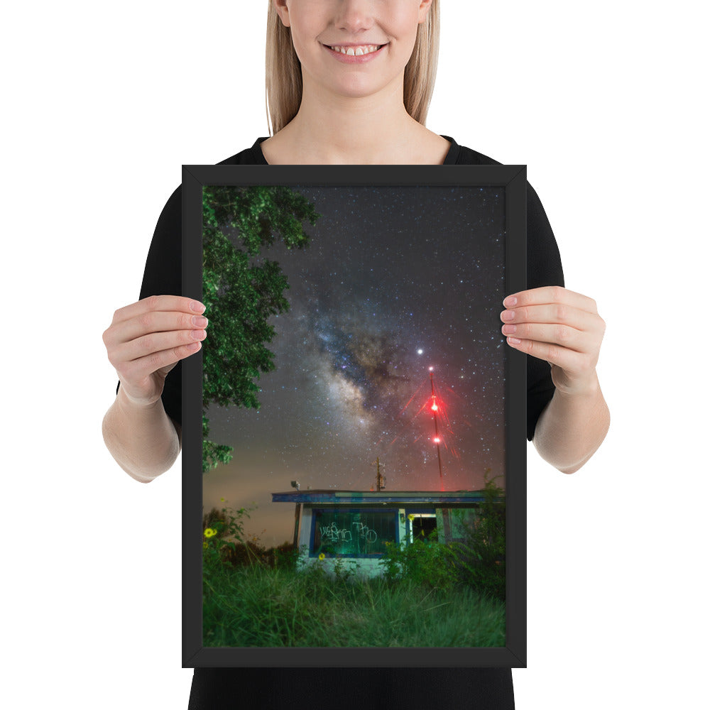 Forgotten in Hondo Framed Luster