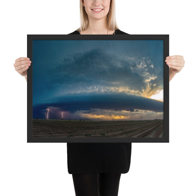 West Texas Spaceship Framed Luster