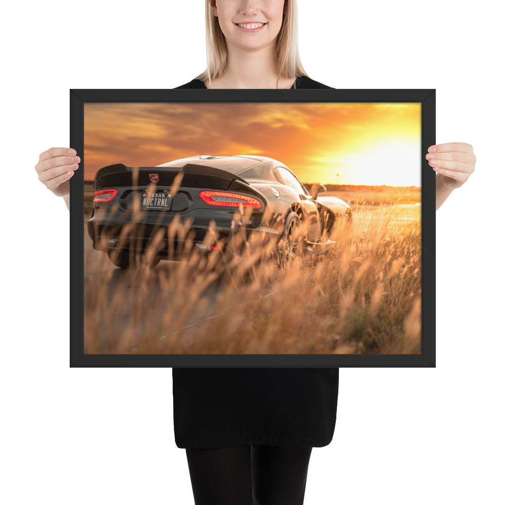 ACR Viper Sunset Framed Luster