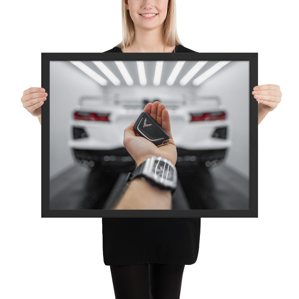 C8 Corvette Key Framed Luster