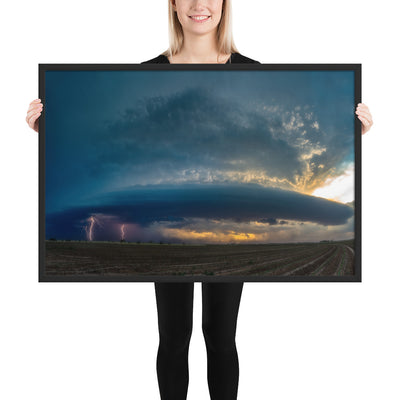 West Texas Spaceship Framed Luster
