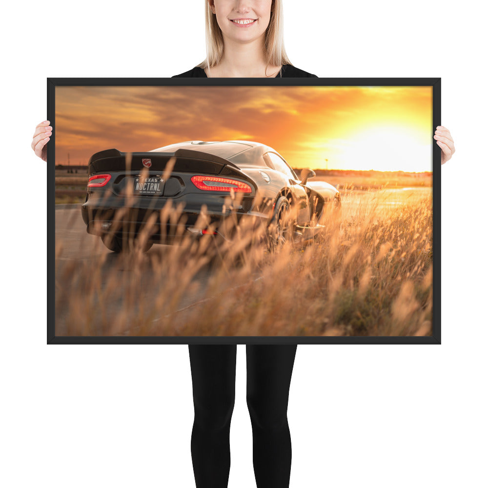 ACR Viper Sunset Framed Luster