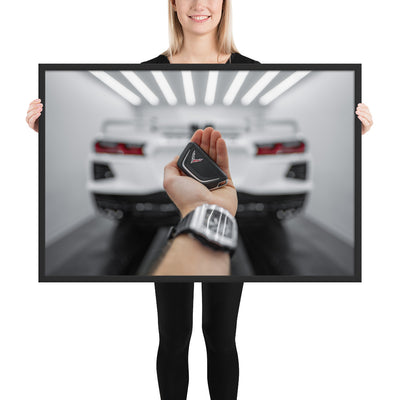 C8 Corvette Key Framed Luster