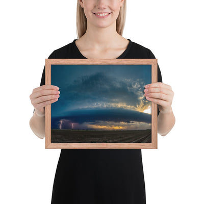 West Texas Spaceship Framed Luster