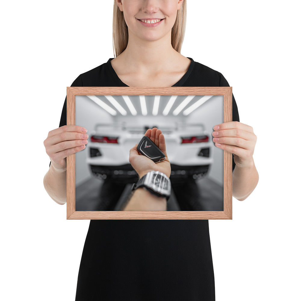 C8 Corvette Key Framed Luster
