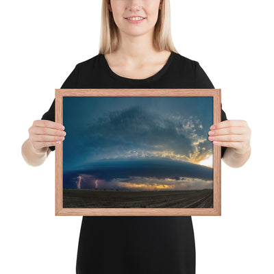 West Texas Spaceship Framed Luster