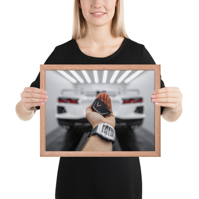 C8 Corvette Key Framed Luster