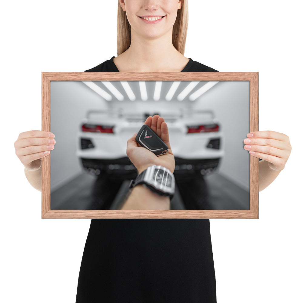 C8 Corvette Key Framed Luster