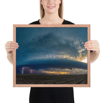 West Texas Spaceship Framed Luster