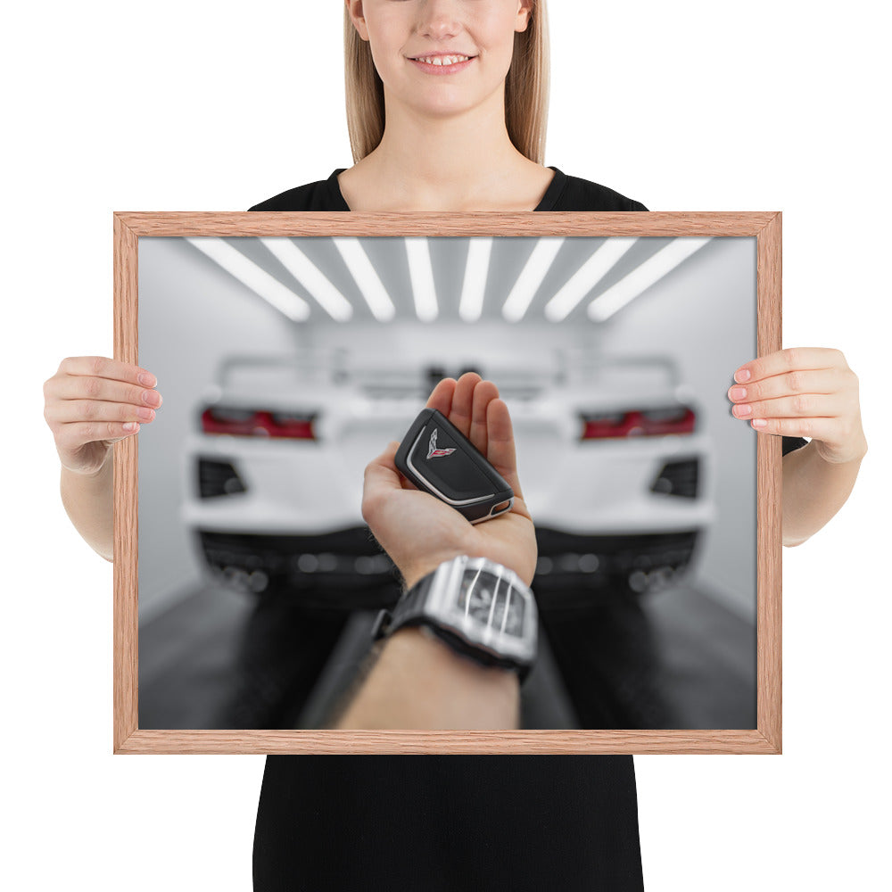 C8 Corvette Key Framed Luster