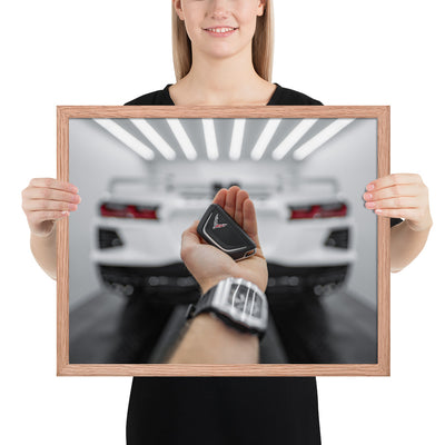 C8 Corvette Key Framed Luster