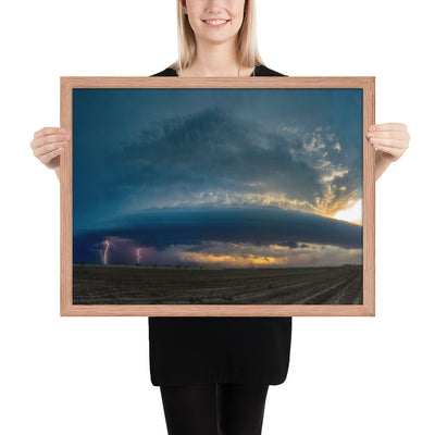 West Texas Spaceship Framed Luster