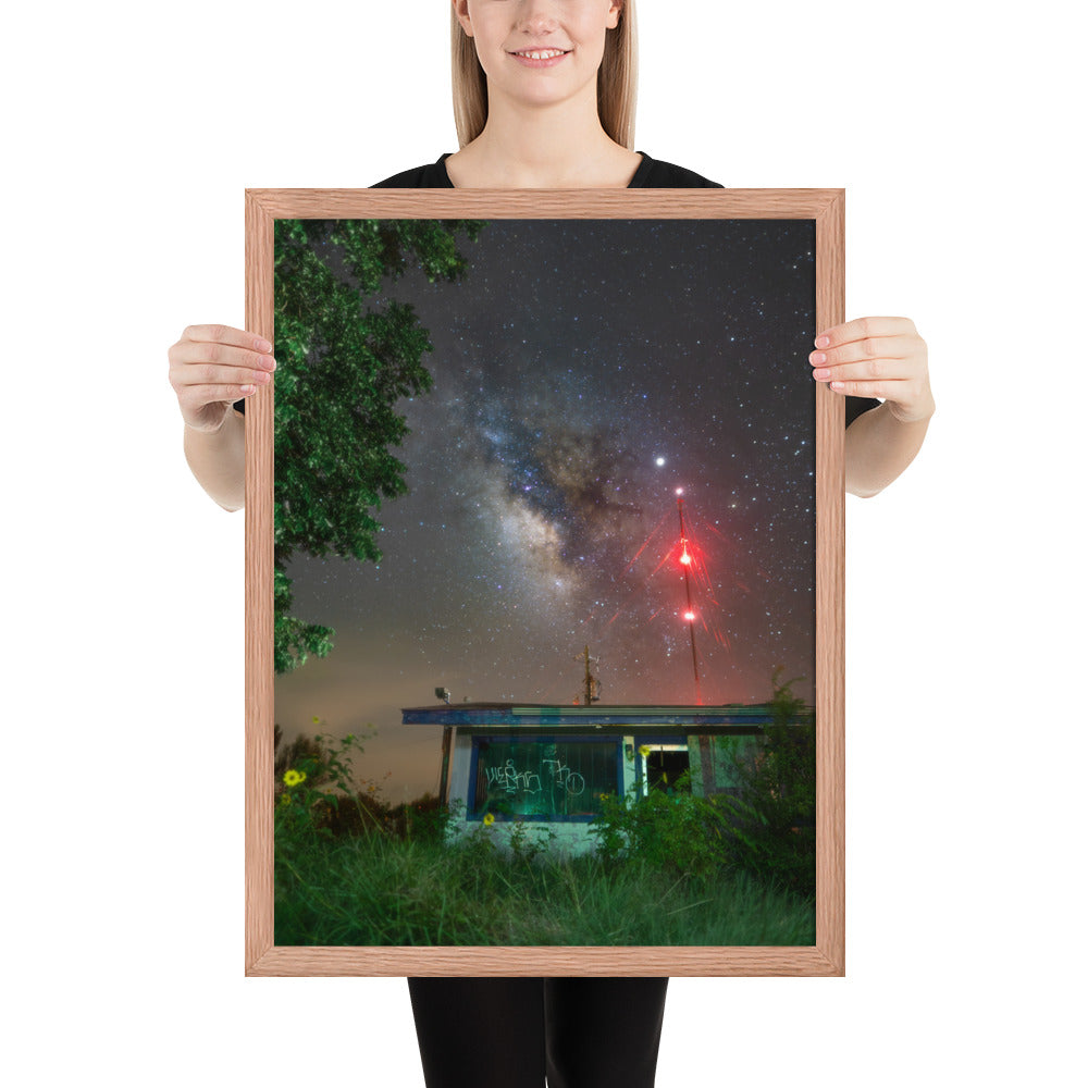 Forgotten in Hondo Framed Luster